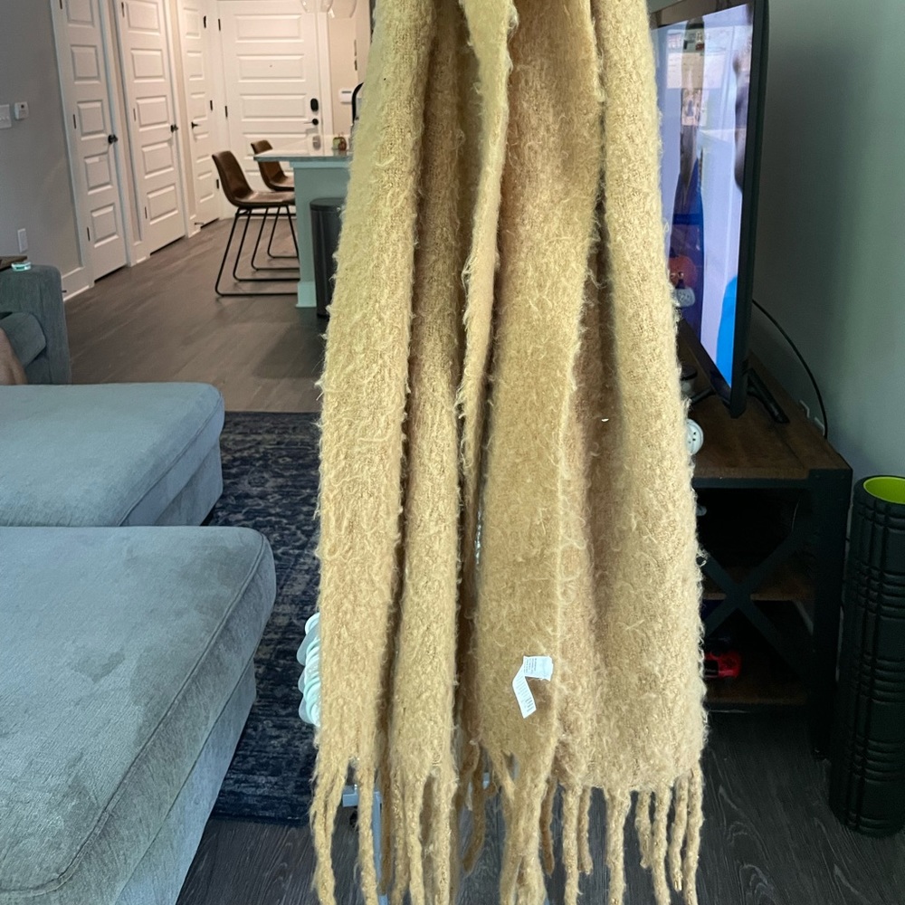 American Eagle Tan Blanket Scarf
